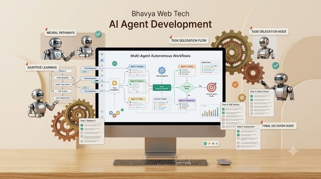 Agentic AI & Custom Generative Solutions - Bhavya Web Tech