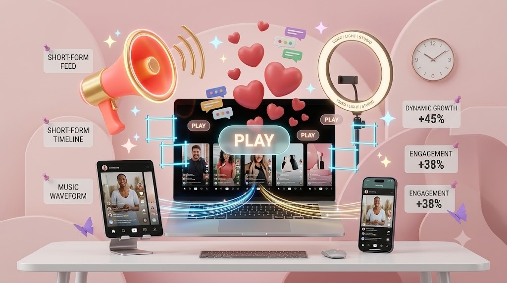 Hook-Driven Social Media & Promo Video Production | Bhavya Web Tech