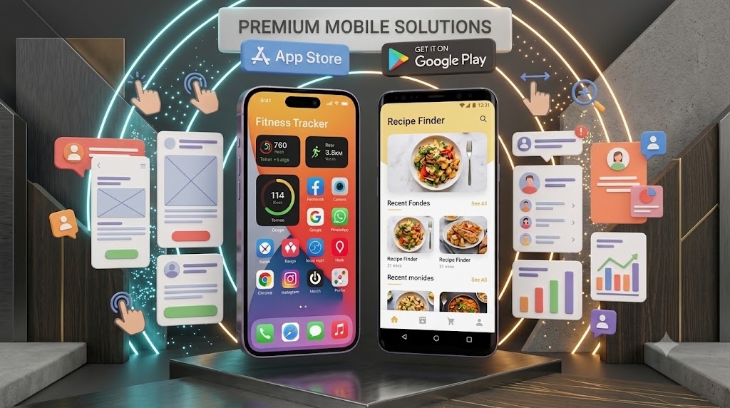 Cross-Platform iOS & Android Mobile App Engineering | Bhavya Web Tech