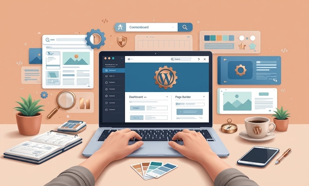 Custom WordPress CMS Website Design & Architecture | Bhavya Web Tech