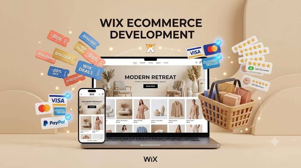 Custom Wix eCommerce Store Design & Conversion Systems | Bhavya Web Tech